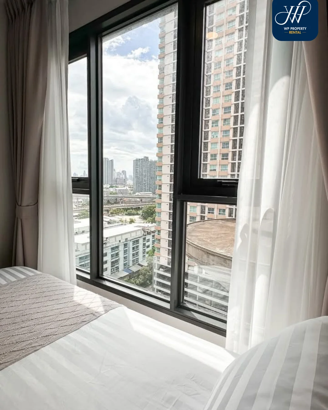 Aspire Onnut Station ห้องใหม่มือหนึ่ง ไม่เคยมีคนเช่า ตกแต่งครบสไตล์ Cozy Modern โทนไม้อบอุ่น พร้อมเข้าอยู่