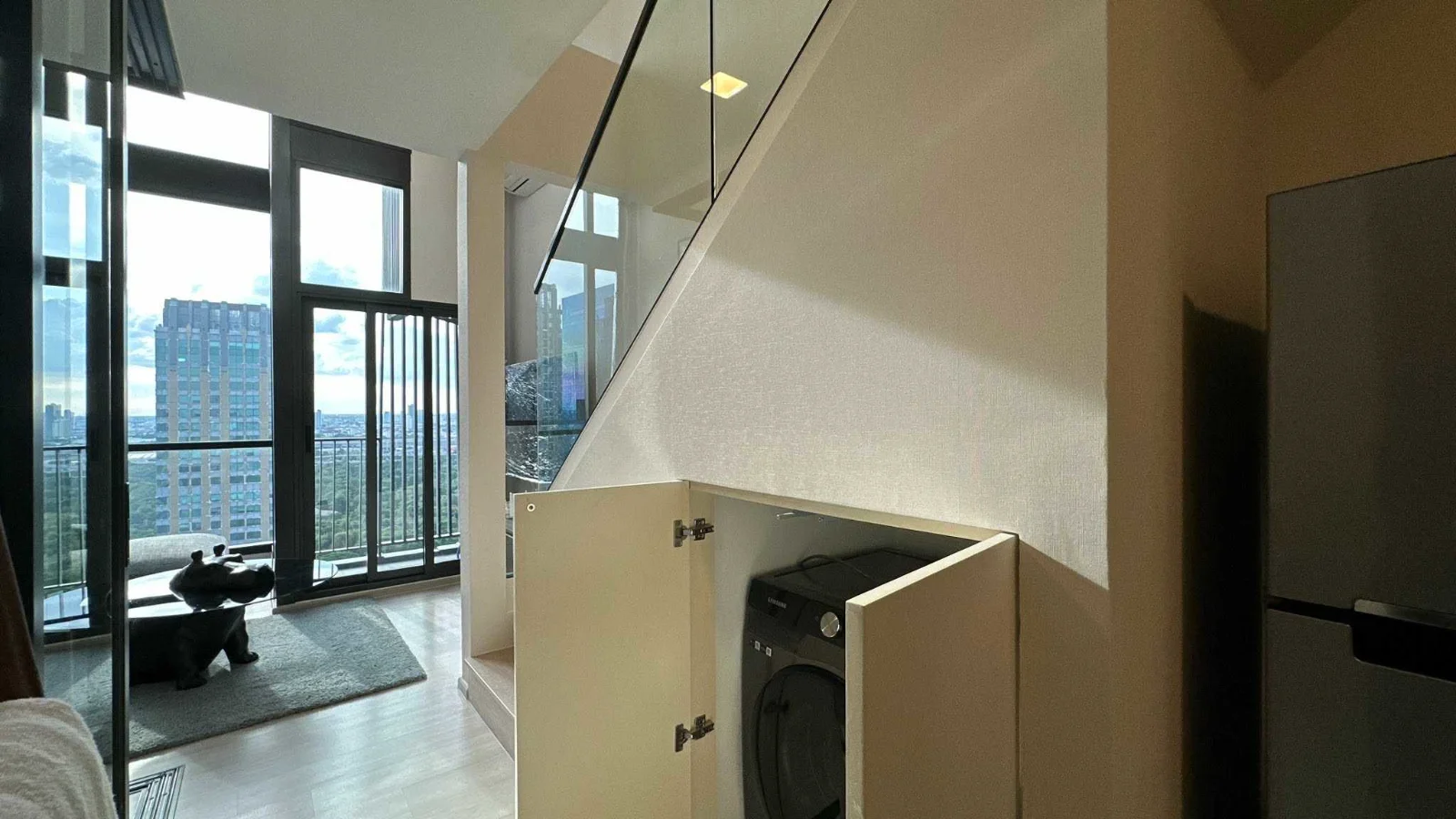 คอนโด The Privacy จตุจักร ห้อง Loft 2 ชั้น เพดานสูง วิวสวนจตุจักร ใกล้ BTS ห้าแยกลาดพร้าว