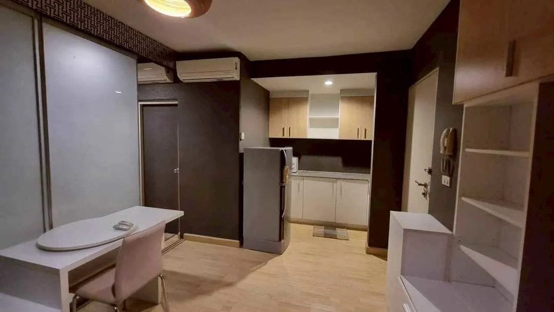 คอนโด ดิ ไอริส พระราม 9 (The Iris Rama 9) ห้องใหญ่ 34 ตร.ม. รีโนเวทใหม่ทั้งห้อง