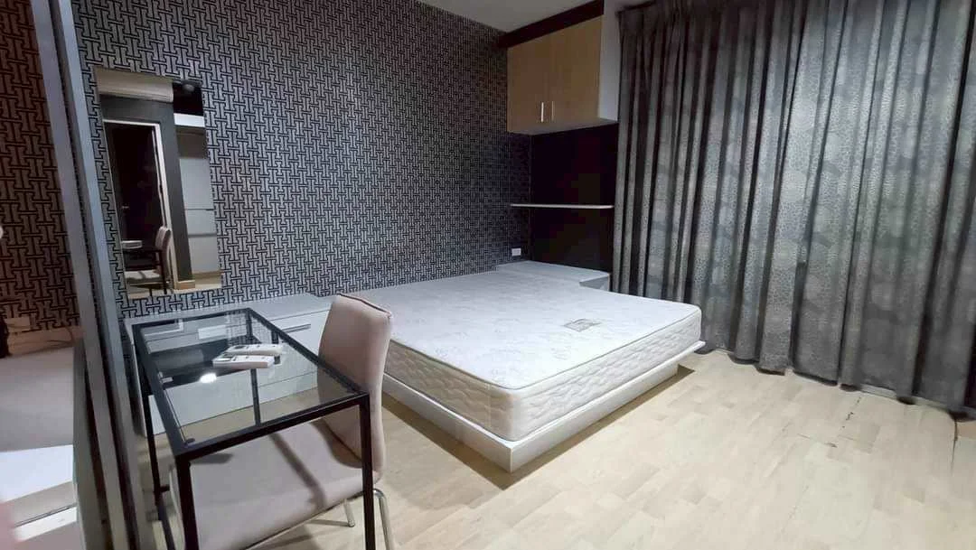 คอนโด ดิ ไอริส พระราม 9 (The Iris Rama 9) ห้องใหญ่ 34 ตร.ม. รีโนเวทใหม่ทั้งห้อง