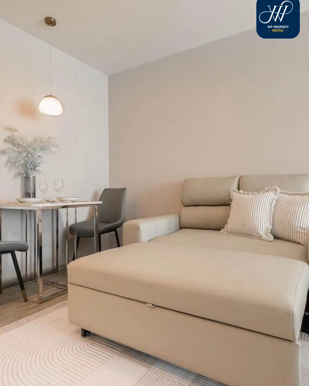 Regent Home Bangna ห้องใหม่มือหนึ่ง ชั้น 31 วิวแม่น้ำเจ้าพระยา บิ้วอินสวย พร้อมเครื่องนอนและของตกแต่งตามภาพ