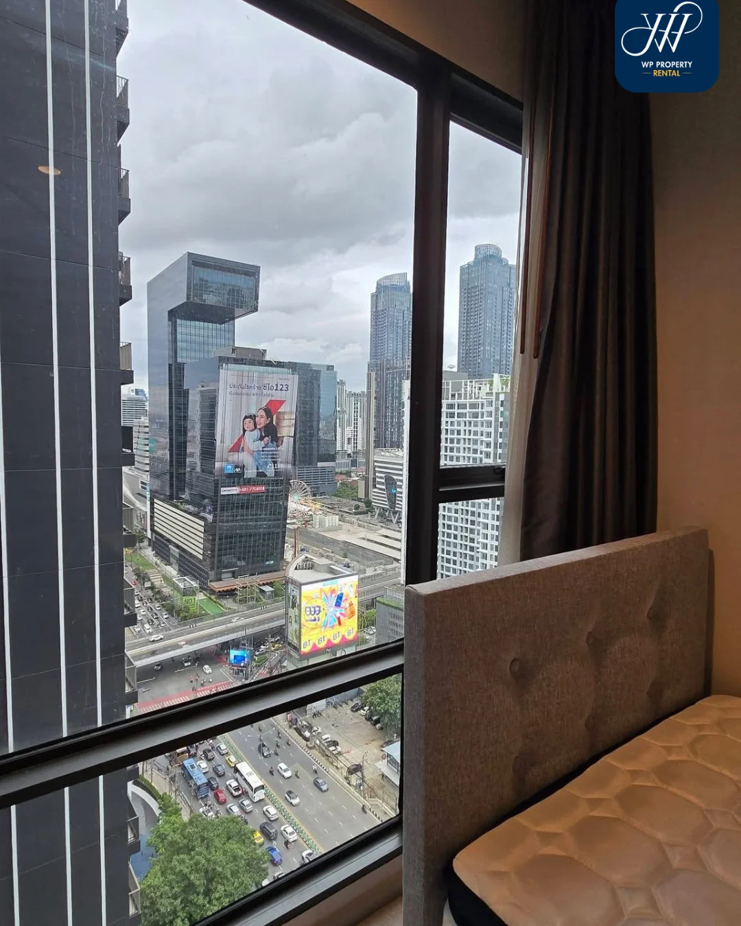 Rhythm Asoke (ริทึ่ม อโศก) 2 ห้องนอน ห้องมุม ชั้น 27 ตกแต่งครบ พร้อมเข้าอยู่ ใกล้ MRT พระราม 9